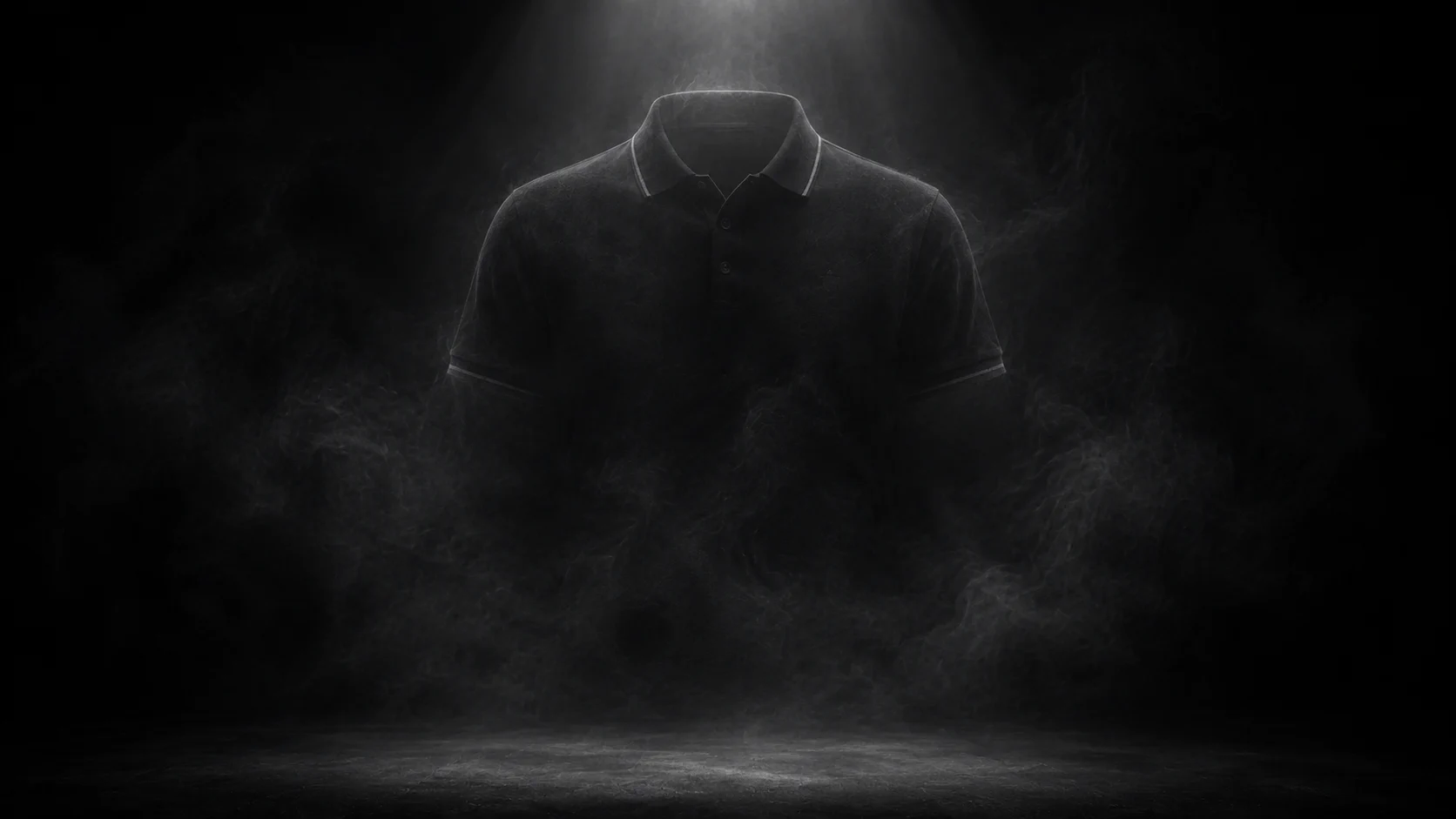 The Obsidian Polo in smoke